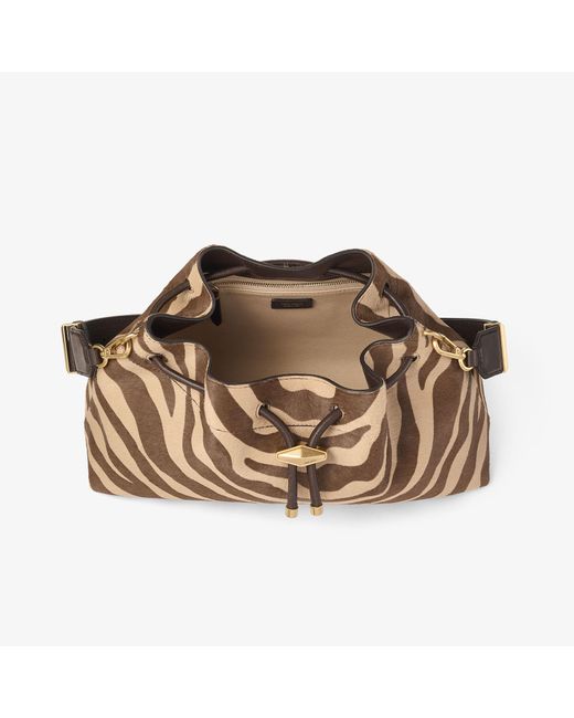 Jimmy Choo Brown Cinch Medium