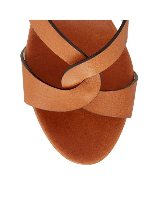 leather cork wedges