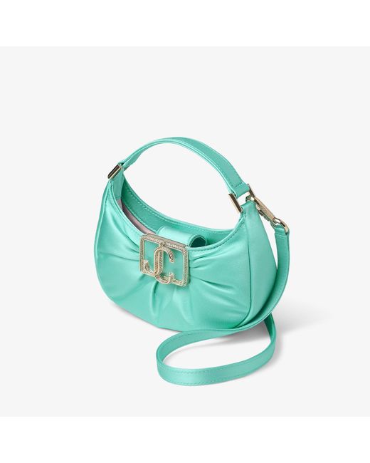 Edie Hobo Mini Jimmy Choo en coloris Green