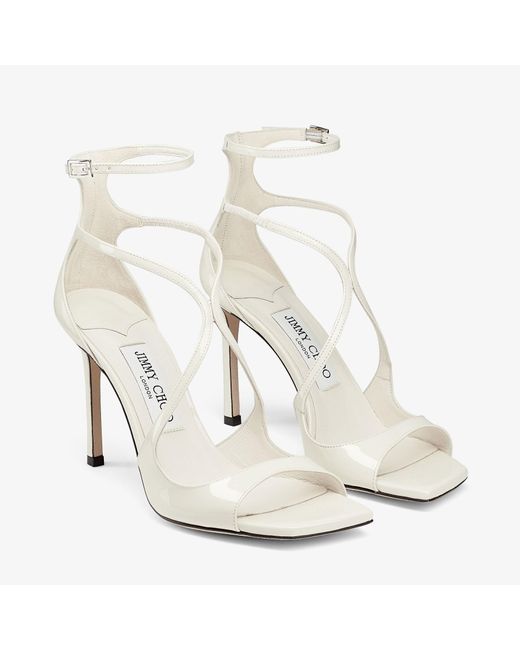 Jimmy Choo White Azia 95