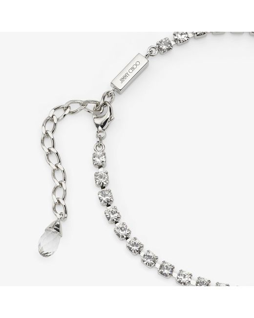 Jimmy Choo Metallic Saeda Anklet