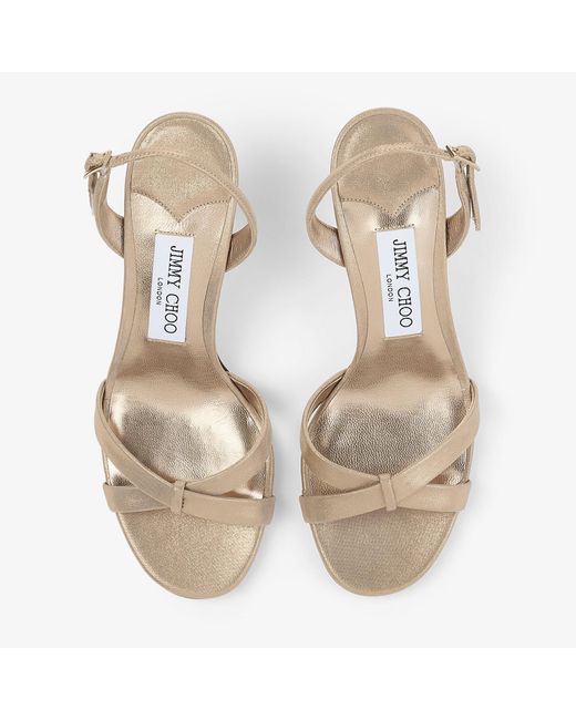Jimmy Choo Metallic Elsy 70