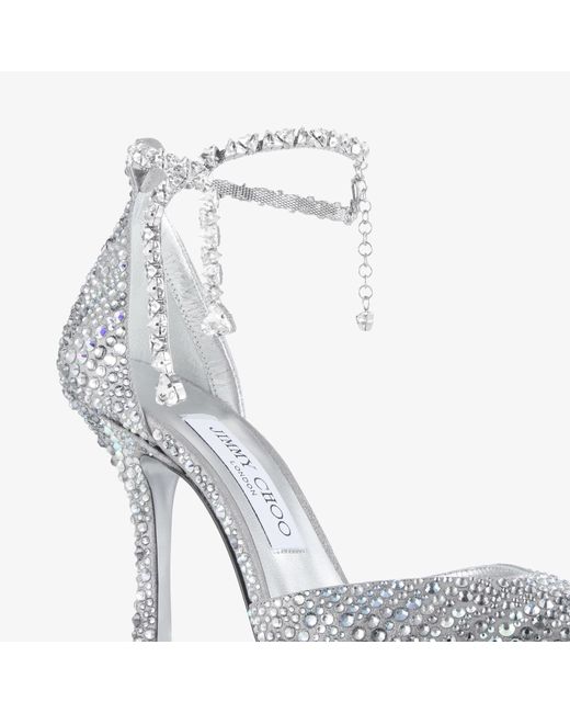 Jimmy Choo Metallic Stevie 100