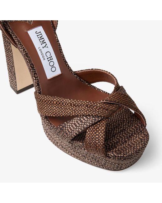 Jimmy Choo Brown Kove 120