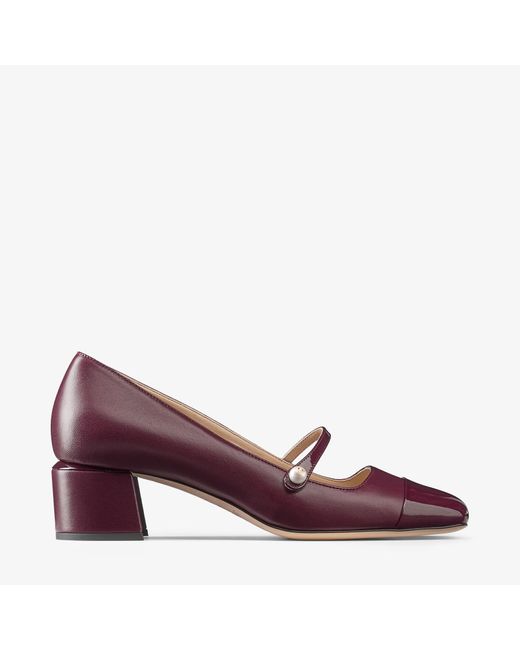 Jimmy Choo Purple Elisa 45