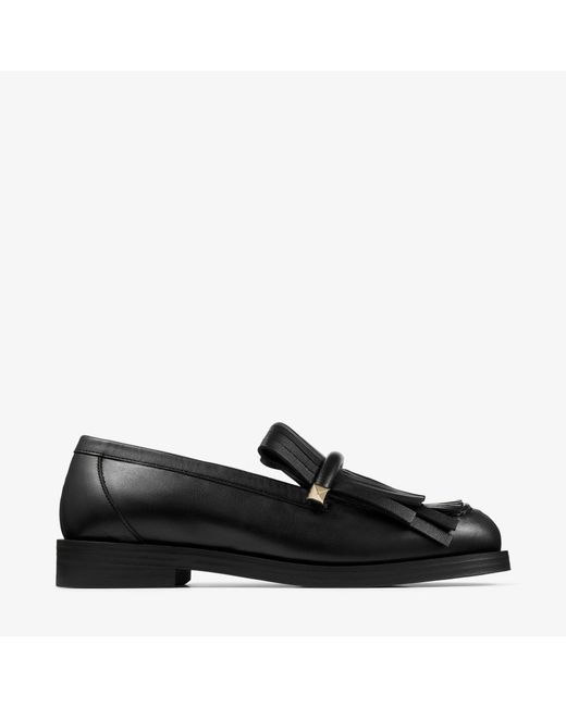 Jimmy Choo Black Eska Loafer