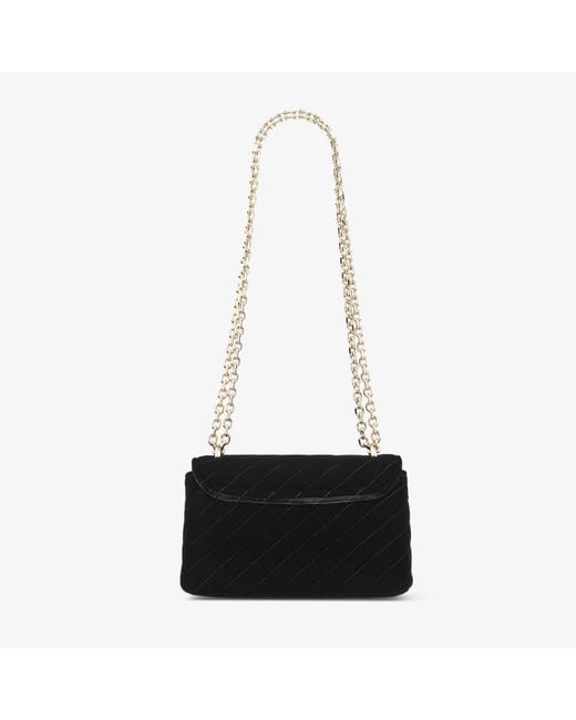 Jimmy Choo Black Curve Cross Body Small