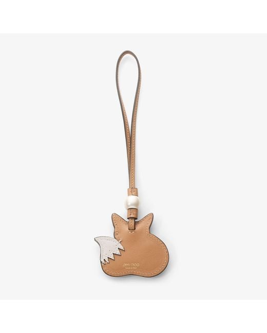 Jimmy Choo Metallic Fox Charm