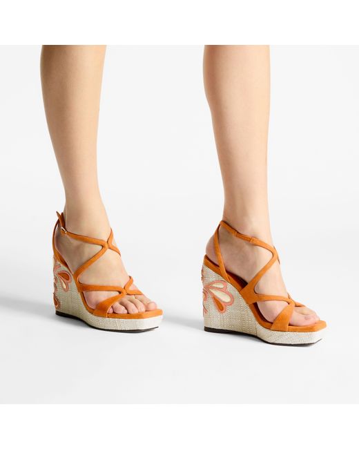 Jimmy Choo Brown Ayla 110