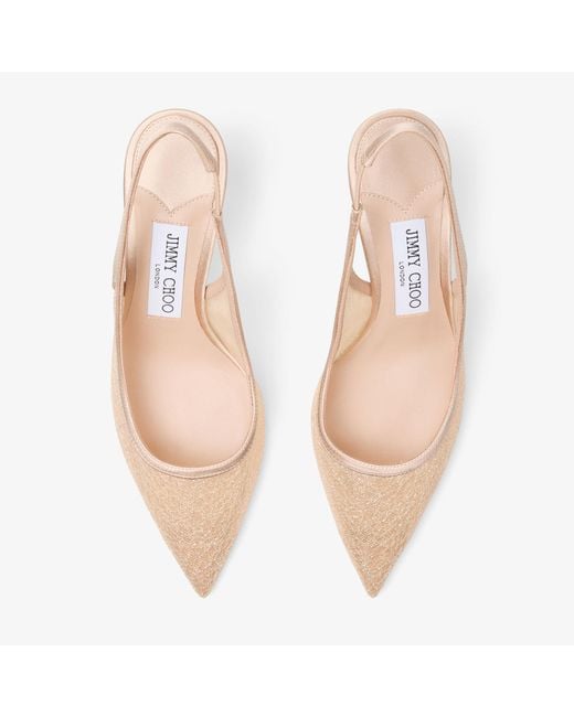Jimmy Choo Pink Love Sling Back 65