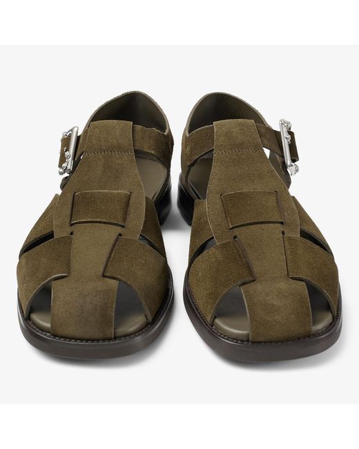 Jimmy Choo Meadow Sandal in Green für Herren