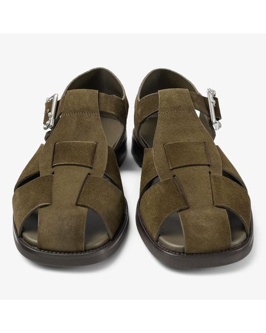 Jimmy Choo Green Meadow Sandal for men