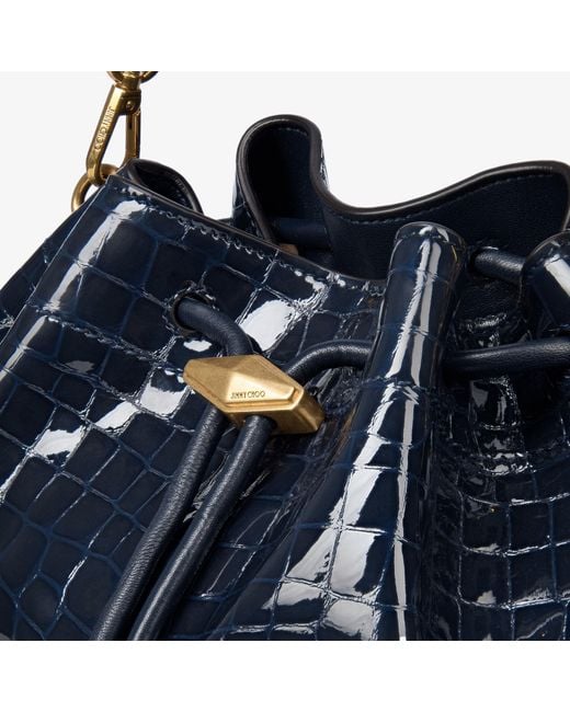 Jimmy Choo Blue Cinch Medium