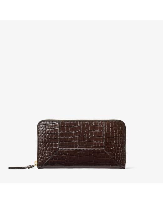 Jimmy Choo Brown Diamond Pippa