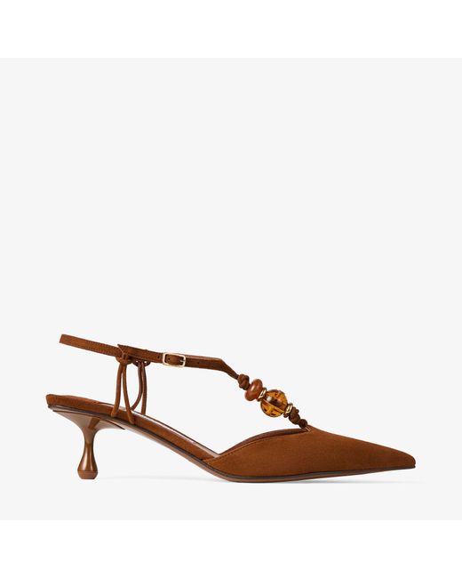 Jimmy Choo Brown Lauri 50