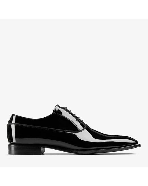 Jimmy Choo Black Foxley Oxford Shoe for men