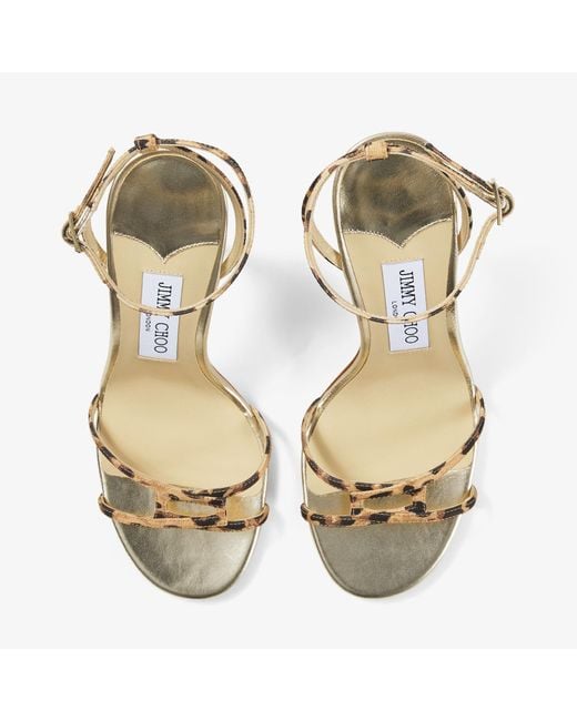 Jimmy Choo Metallic Leo