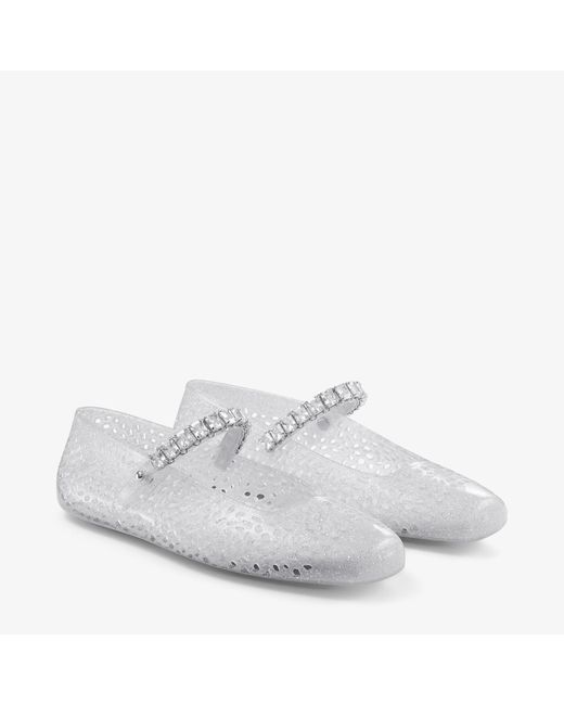 Jimmy Choo White The Jelly