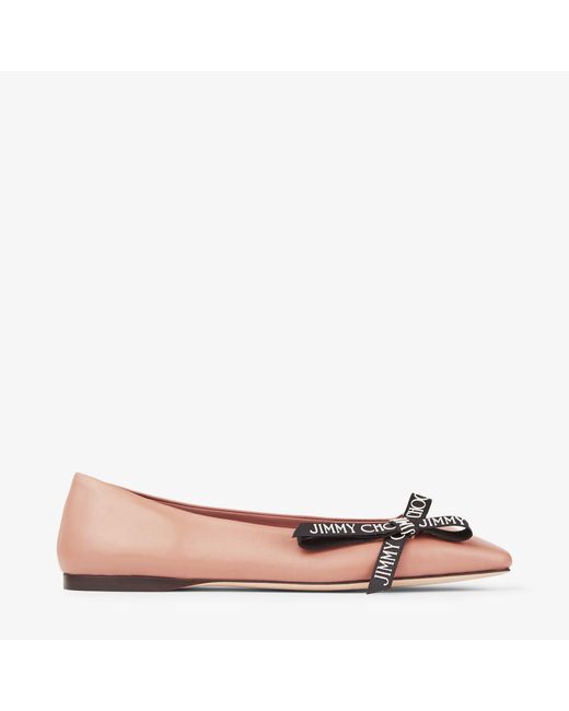 Jimmy Choo Veda Ballerina in Pink | Lyst