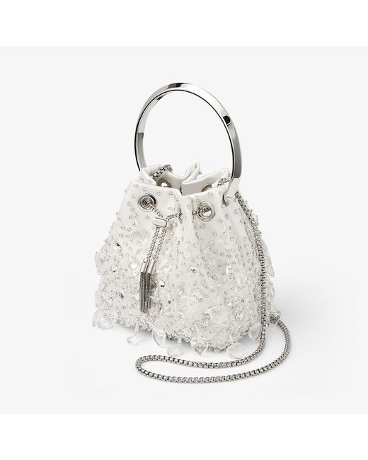 Jimmy Choo White Bon Bon
