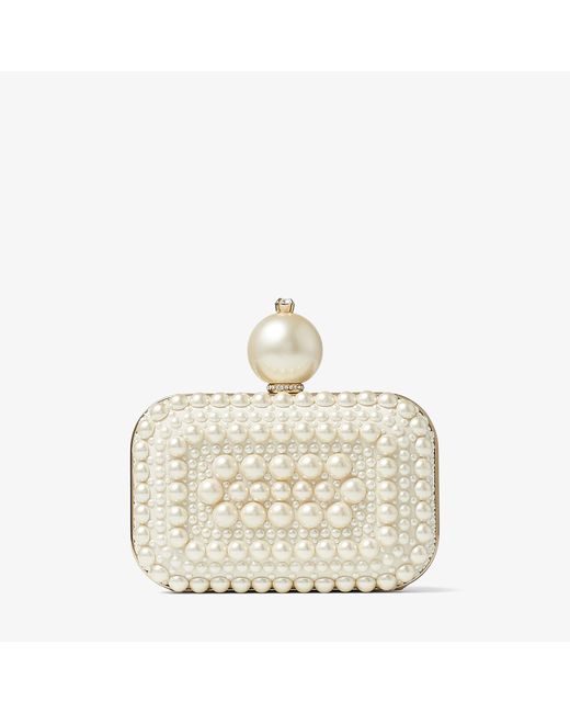 Jimmy Choo White Micro Cloud
