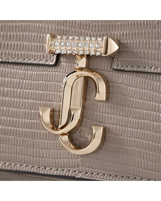 Jimmy Choo Gray Avenue Clutch