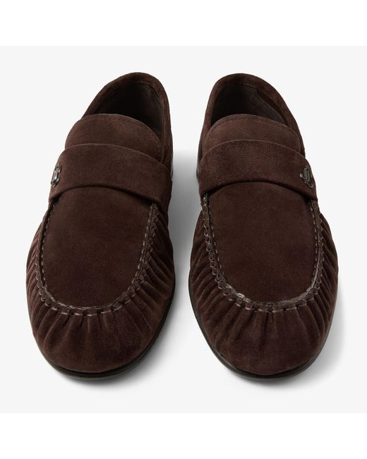 Jimmy Choo Brown Ellis Loafer M for men