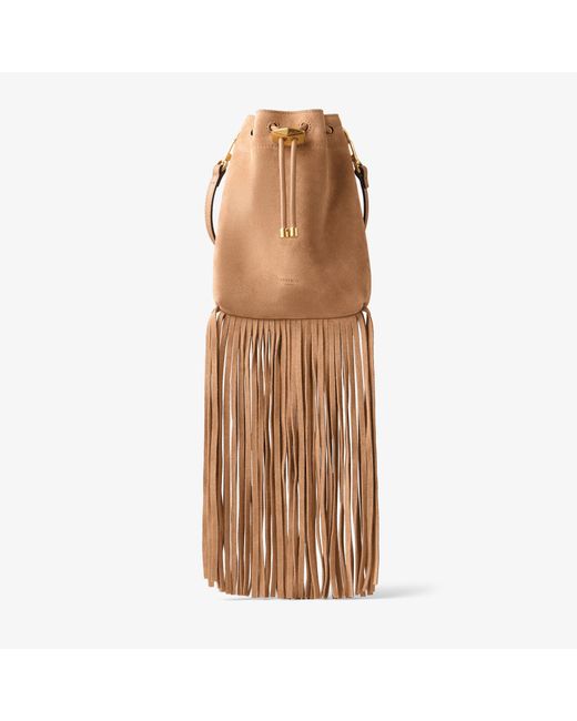 Jimmy Choo Brown Cinch Mini