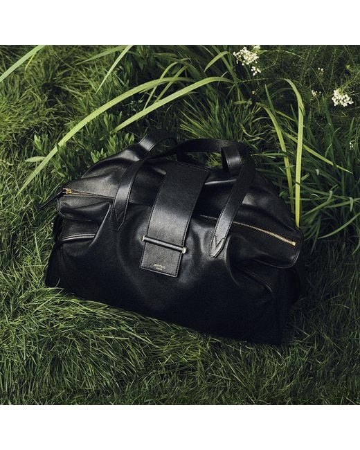 Jimmy Choo Black Bar Holdall Medium
