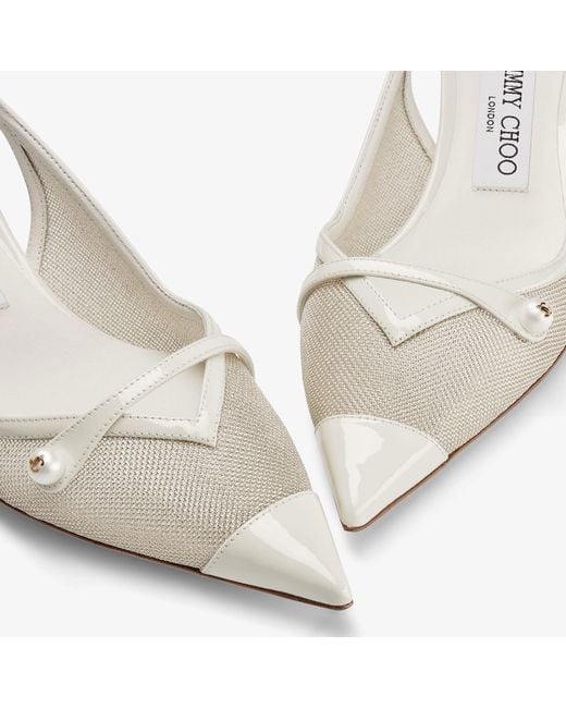 Jimmy Choo White Amita 45