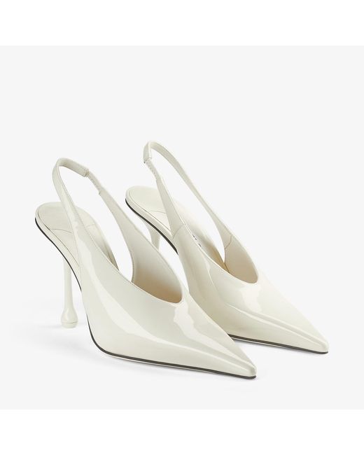 Jimmy Choo White Isa 95