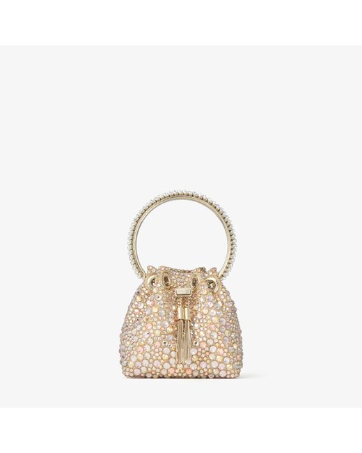 Jimmy Choo Metallic Micro Bon Bon