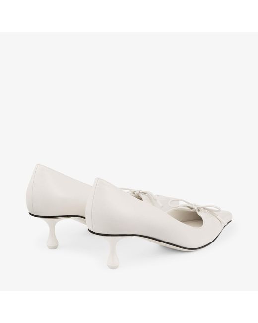 Jimmy Choo White Scarlett 50