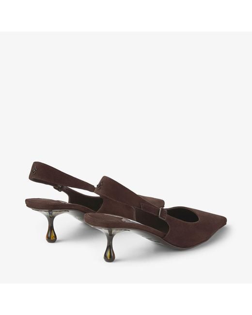 Jimmy Choo Brown Amel 50