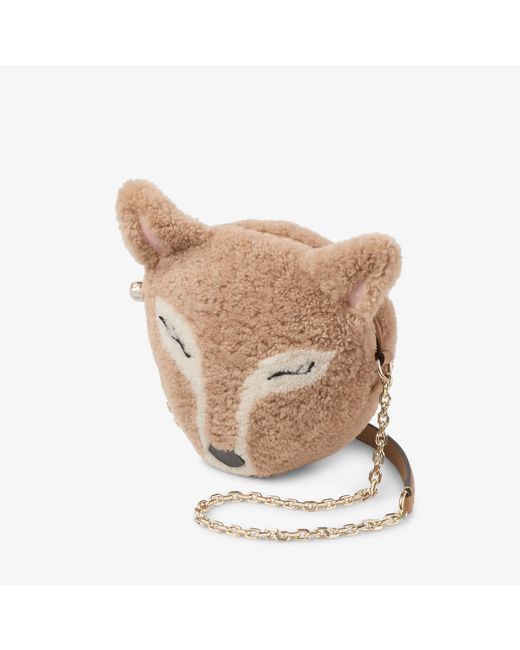Jimmy Choo Pink Soft Fox Mini Bag