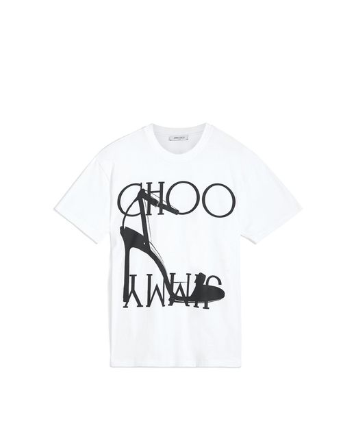Jimmy Choo White K-Tee T-Shirt