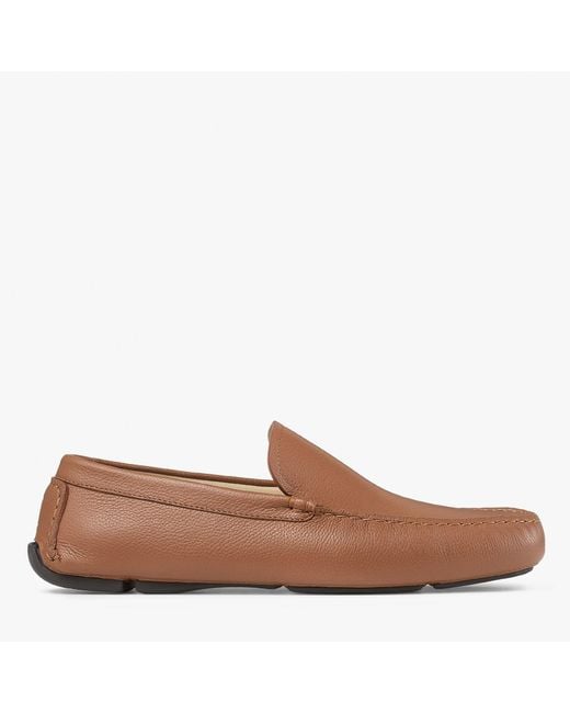 Jimmy Choo Brown Stanly Driver for men