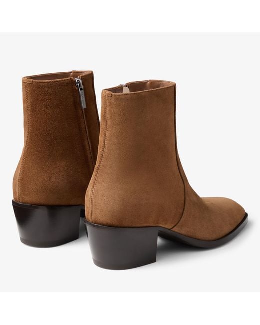 Jimmy Choo Brown Wilder Boot for men