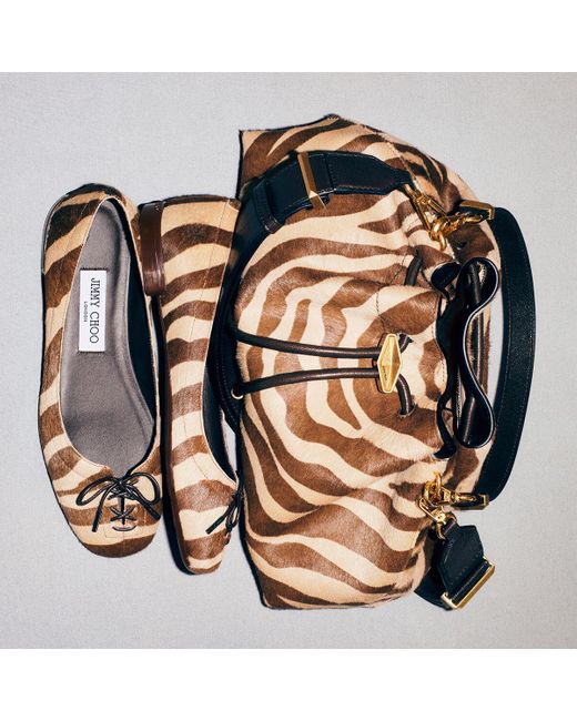 Jimmy Choo Brown Cinch Medium