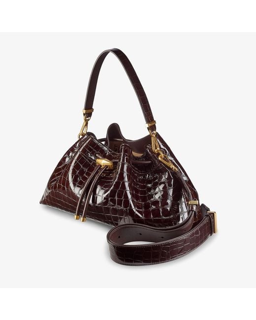 Jimmy Choo Brown Cinch Medium