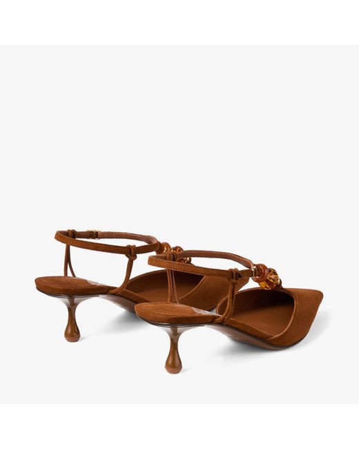 Jimmy Choo Brown Lauri 50