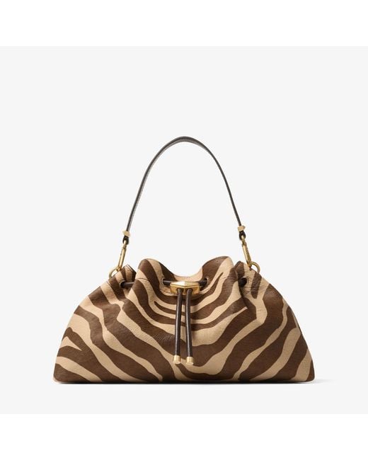 Jimmy Choo Brown Cinch Medium
