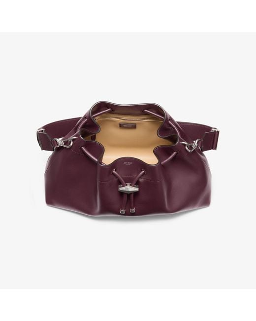 Jimmy Choo Purple Cinch Medium