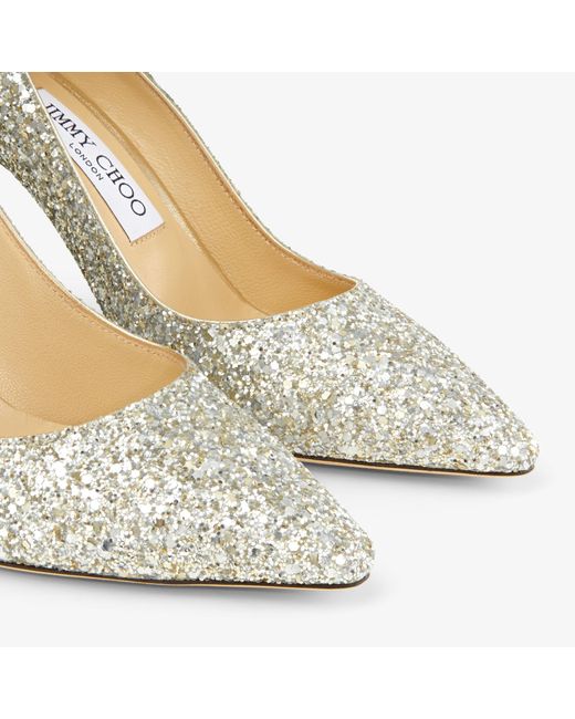 Jimmy Choo Metallic Romy 85