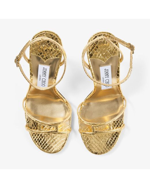 Jimmy Choo Metallic Leo 100