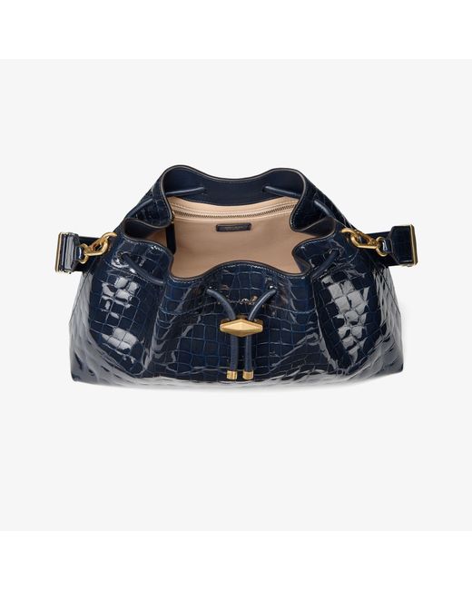 Jimmy Choo Blue Cinch Medium
