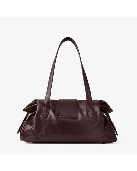 Jimmy Choo Brown Bar Holdall Medium