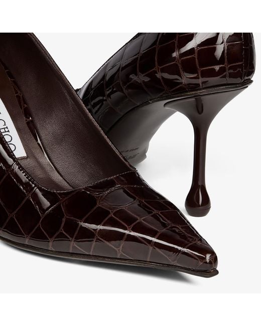 Jimmy Choo Brown Ixia 80