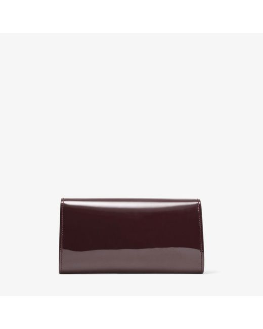 Jimmy Choo Pink Bing Wallet With Chain
