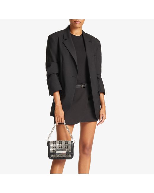 Jimmy Choo Black Mini Helina
